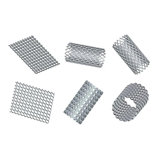 Mesh di filo tessuto in titanio