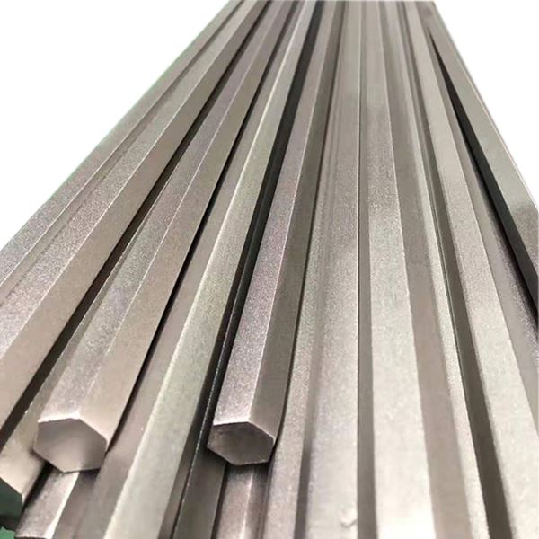 Barra esagonale in zirconio